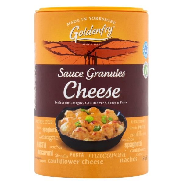 Cheese Sauce Granules Goldenfry Tub 160g